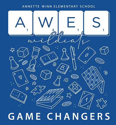 Annette Winn Elementary Game Changers advertising apparel brand branding design graphic design logo vector