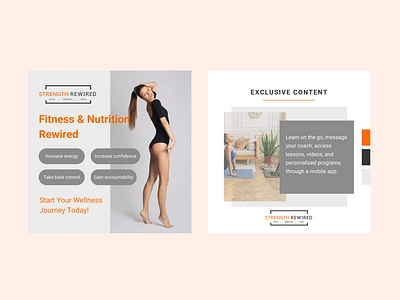 Social Media Design | Fitness and nutrition agency design branding design agency desing feed designs identidy design illustration social media social media design