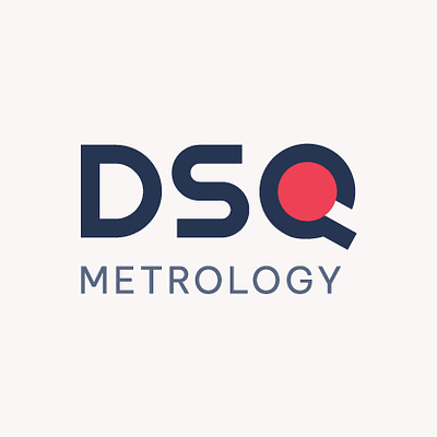 DSQ Metrology Logo 📍 branding dsq graphic design logo metrology modern wordmark