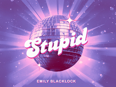 Stupid Cover Art cover art disco theme song cover vintage