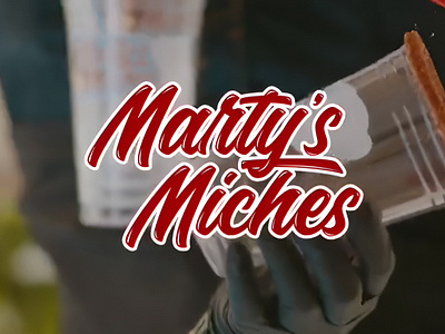 Marty's Miches Logo branding design logo michelada