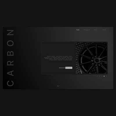 Carbon Forge automotive black blackout carbon grey minimal white