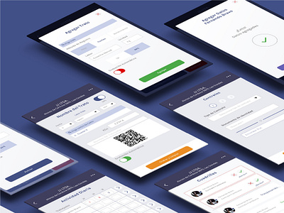 UI para Sistema de cobranzas app appfiinanzas graphic design innovation ui uiuxdesign ux visualdesign