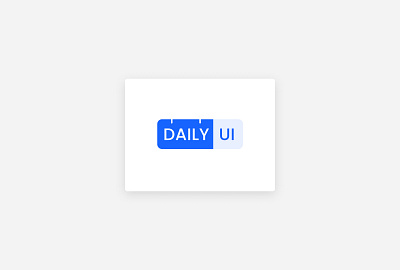 Daily UI 052 - Daily UI Logo branding daily ui daily ui logo design logo