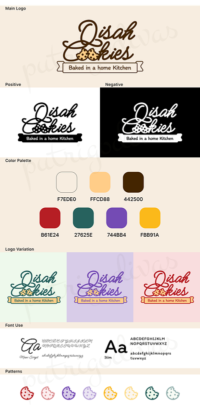 Cookies Brand Logo branding graphic design logo