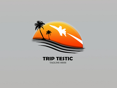 LOGO DESIGN | TRAVELLING adobe photoshop branding design graphic design logo logo design plane travelling travelling logo
