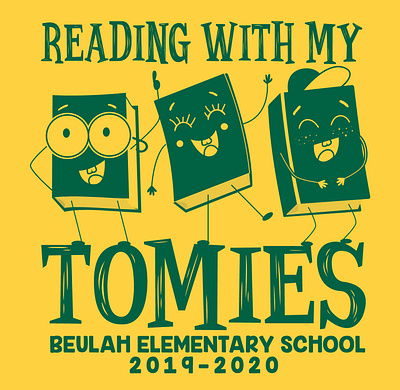 Beulah Elementary TOME Tee advertising apparel branding design graphic design logo vector