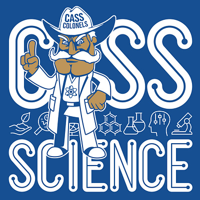 Cass High School Science Club Tee
