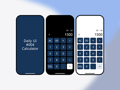 Daily UI #004 Calculator calculator calculatorapp dailyui dailyuichallenge dailyuichallenge003 ui uxui