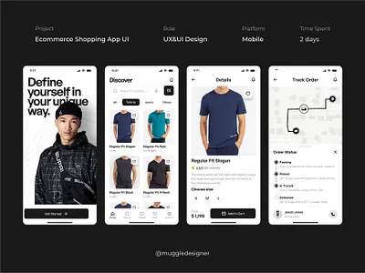 Ecommerce Shopping App UI 3d animation branding design graphic design illustration logo motion graphics ui vector