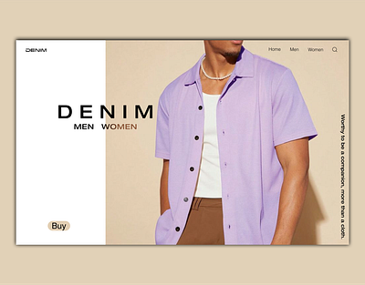 A man's cloth design cloth website cloth website design cloth website ui figma man cloth website design web design