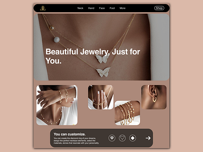 A jewellery design jewellery logo jewellery photography jewellery website jewellerywebdesign jewellerywebsitedesign web design