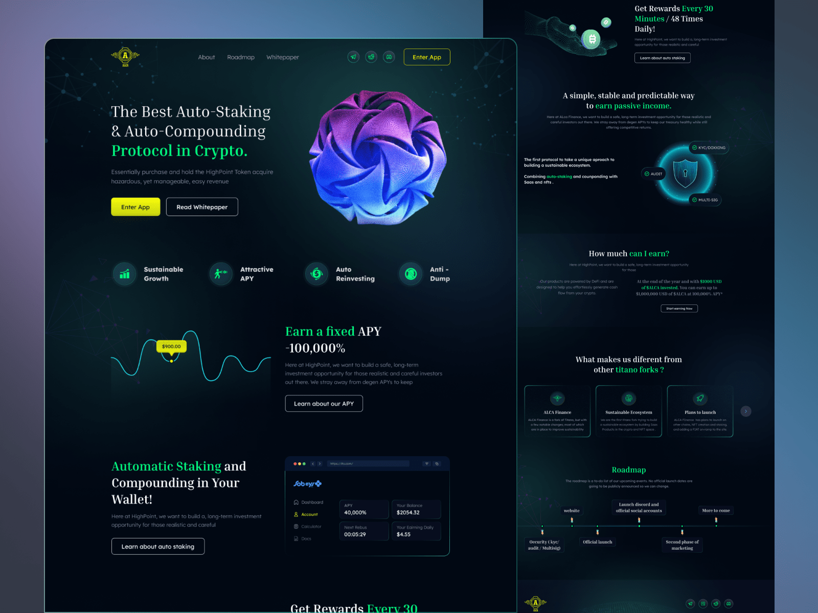 Example of Landing Page Design