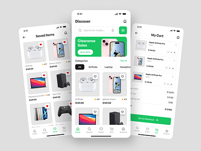 EloctroEase - Ecommerce Mobile App app app design design ecommerce ecommerce app ecommerce design ecommerce mobile app fashion mobile mobile app shop shop app shopping store ui ui kit