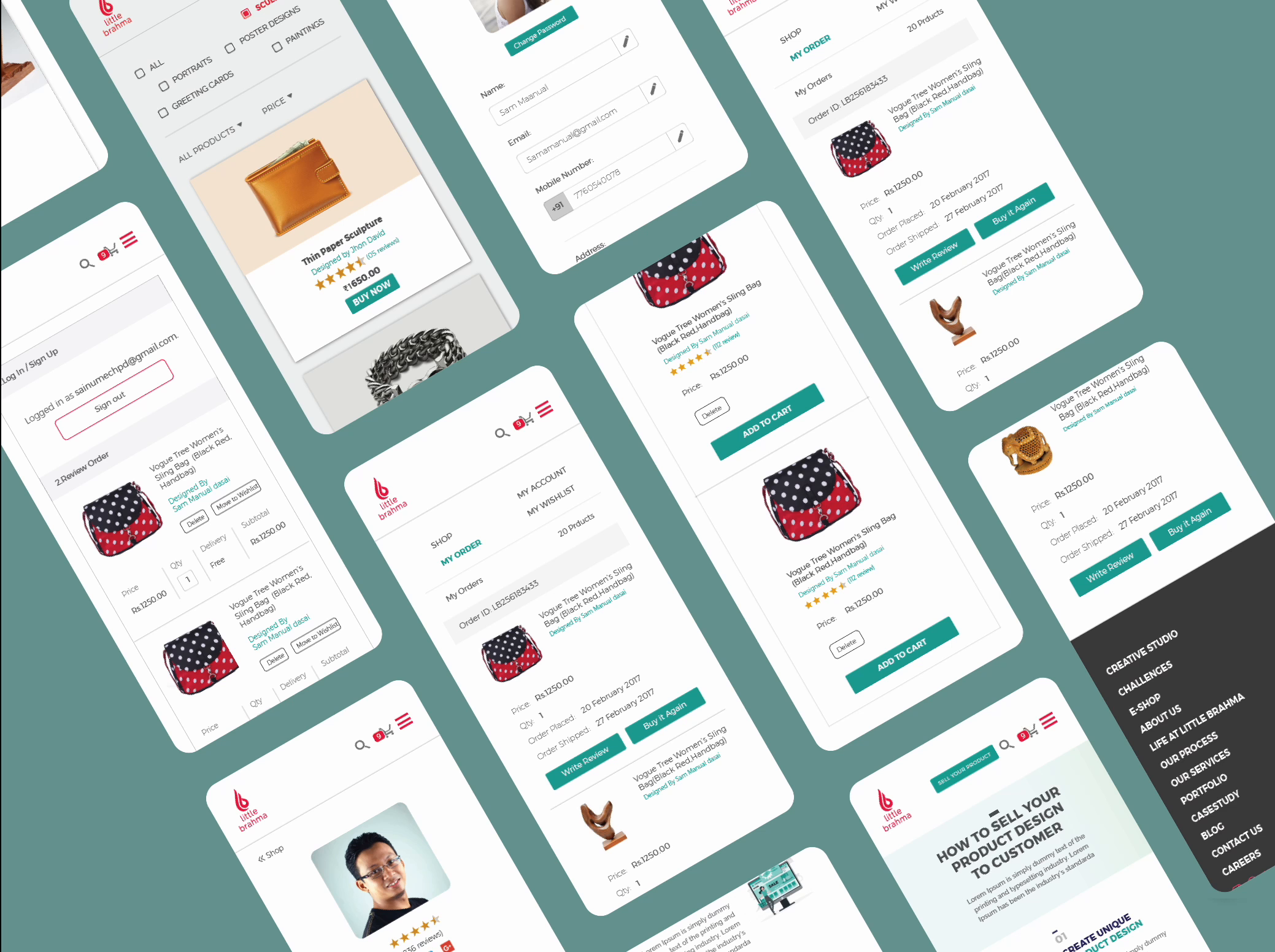 Example of Mobile App UI/UX Design