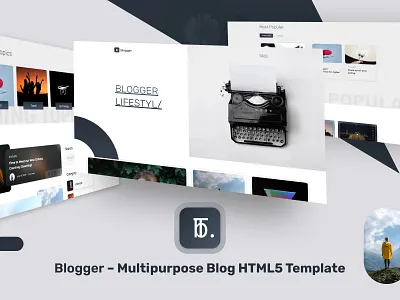 Multipurpose Blog HTML5 Website Template article website blog blog website blogger templates blogging template multipurpose template online template online website template ui
