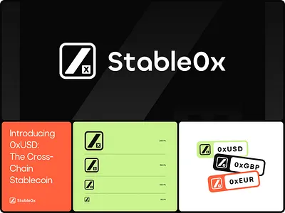 Stable0x - Branding for regulated yield-bearing stablecoin b2b blockchain brand identity branding crypto identity design logo logo design stablecoin visual identity web3