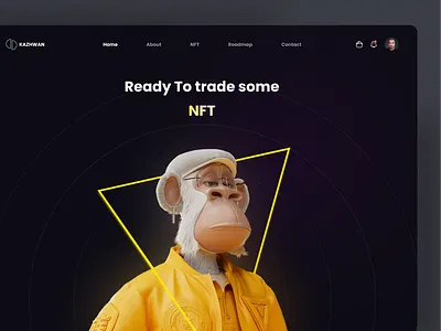 NFT Marketplace blockchain landing nft nft web ui uidesign ux web design web page web3