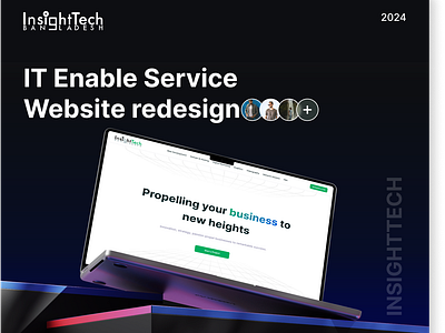 IT Enable Service Website redesign design digital agency figma it enable service ites network pbx ui uiux videography web development website