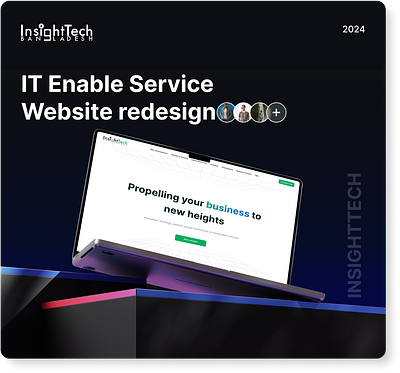 IT Enable Service Website redesign design digital agency figma it enable service ites network pbx ui uiux videography web development website
