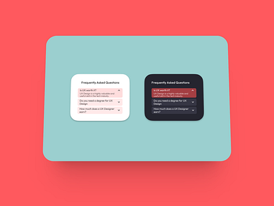 Day 92 - FAQs app dailyui design ui ui design ux ux design