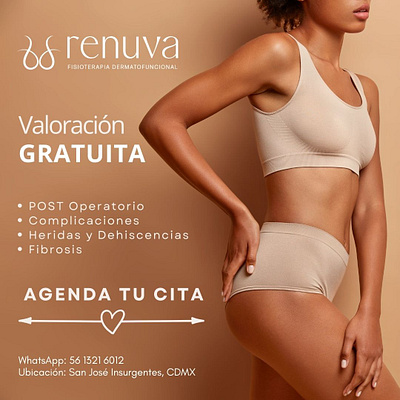 Renuva Mexico City branding campain graphic design health meta