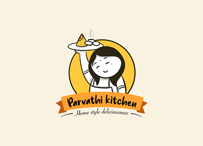 Food Logo art branding illustration india south indian