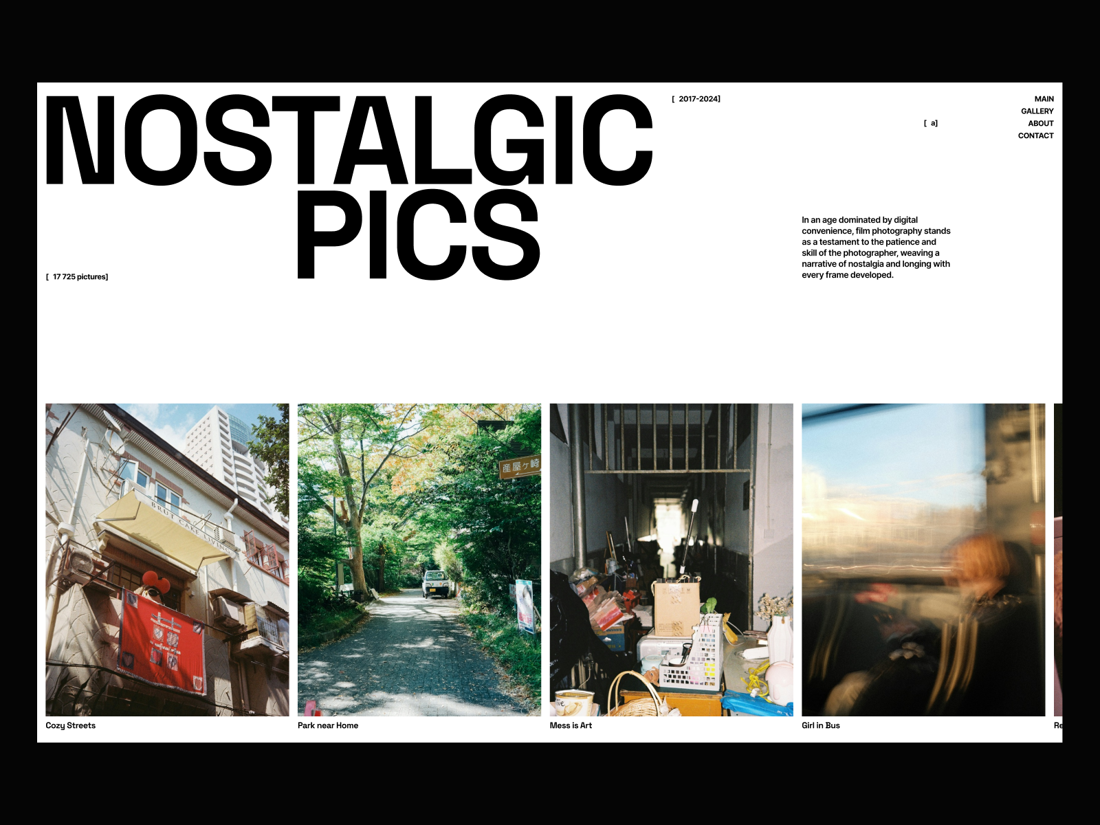 Photography website aftereffects animation interfaceanimation motion motion design photography product design ui design uianimation ux design web design webdesign