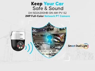 Full Color Camera Post branding cctv camera post design graphic design illustration illustrator photoshop social media post vector