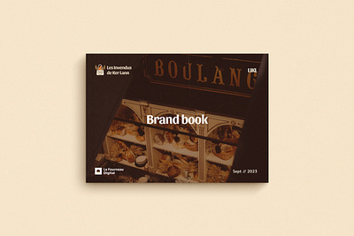 Style guide for a bread association association baguette bakery brand presentation branding bread design graphic design illustration pastries style guide