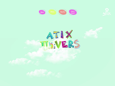 ATIX UNIVERSE creative development website