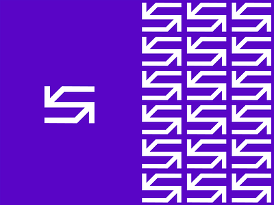 S - unused mark abstract branding concept geometric letter lettermark logo s s letter simple unused