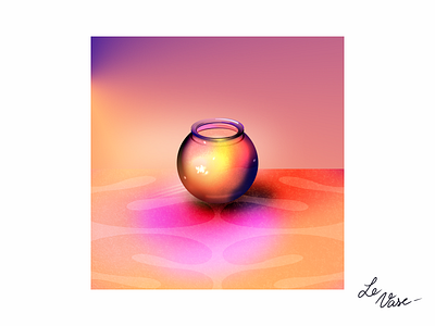Vase 🏺 arts branding color decoration editorial figma gradient graphic illustration minimalism orange pattern pink retro ui