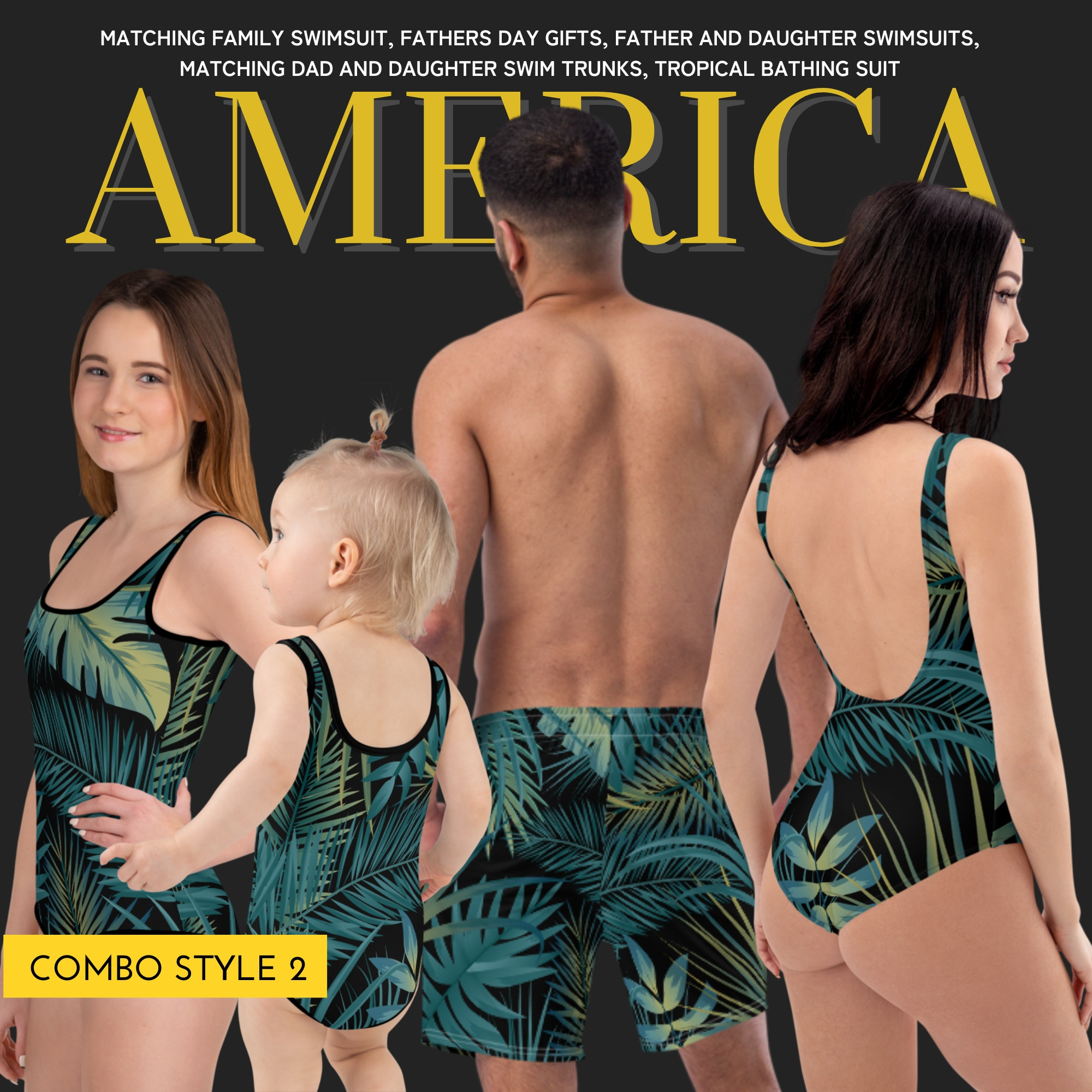 Matching Family Swimsuit by Roland Ali Pantin on Dribbble