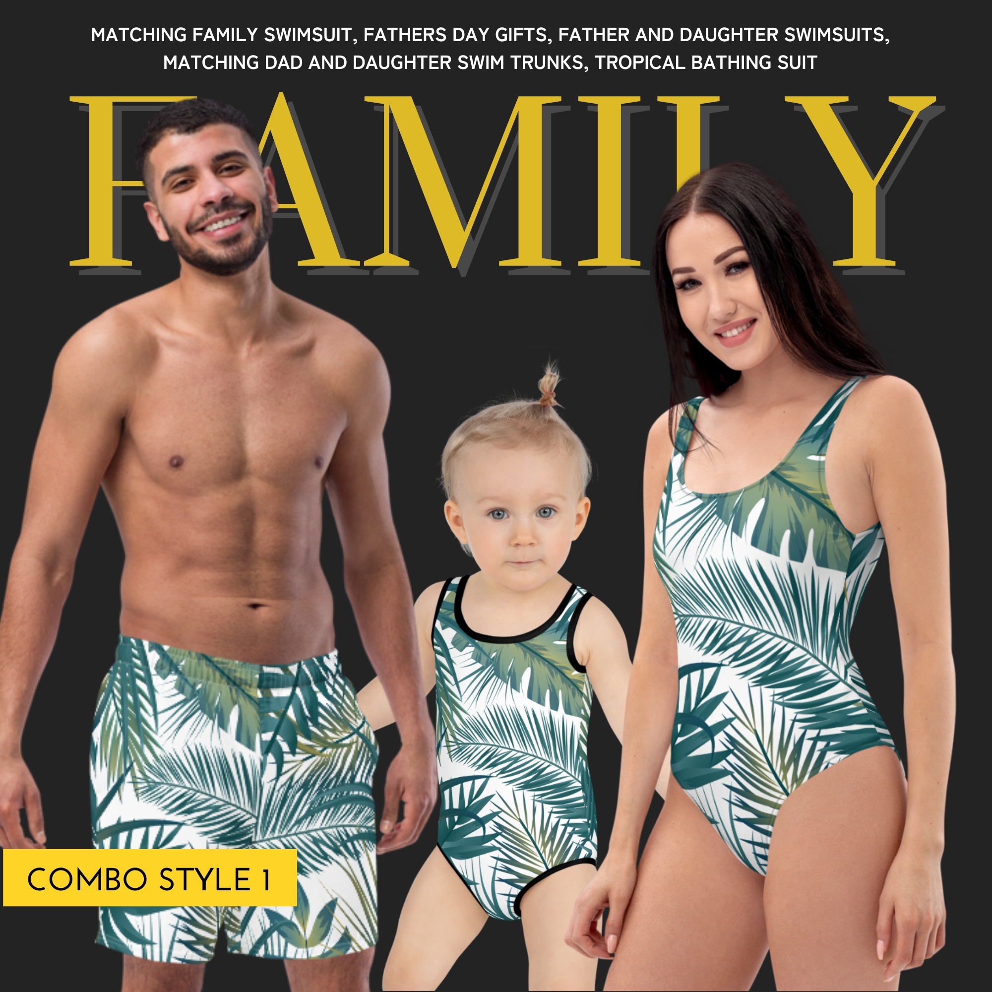 Matching Family Swimsuit by Roland Ali Pantin on Dribbble