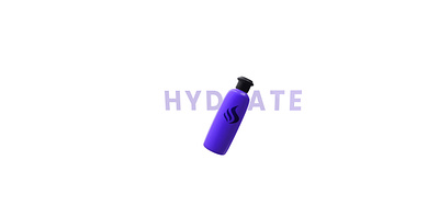 Created a 3D Bottle animation !! 3d animation branding graphic design illustration spline