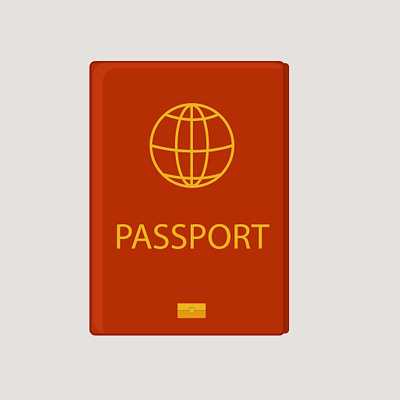 Passport Icon 2dart digital art graphic design iconpack icons illustration ui vector