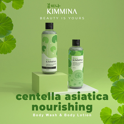 Kimmina © 2022 3d 3d model beauty productas blender branding design graphic design kimmina