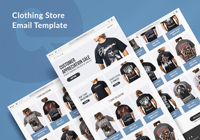 Email Template Design for Clothing Store business design email marketing email template email templates email templates for gmail gmail template design gmail templates for email html email template newsletter design outlook email template photoshop email template template