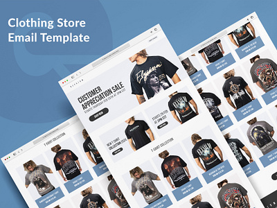 Email Template Design for Clothing Store business design email marketing email template email templates email templates for gmail gmail template design gmail templates for email html email template newsletter design outlook email template photoshop email template template