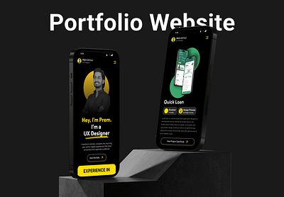 Portfolio UI Design : Mobile UI mobile portfolio ui portfolio ui ui design ui portfolio design ux design
