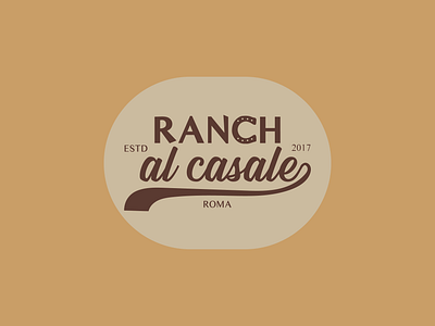 Ranch al casale badge badge design brand brand identity branding graphic design graphic designer horses logo logo badge logo design ranch visual identity