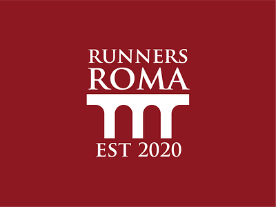Runners Roma brand brand identity branding graphic design graphic designer logo logo design rome run runners sport visual identity