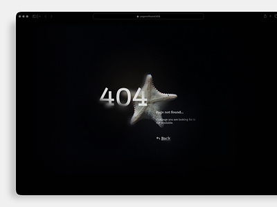 404 Error Page 404 dailyui design errorpage interfacedesign modernui productdesign uidesign uiux userexperience visualdesign web3