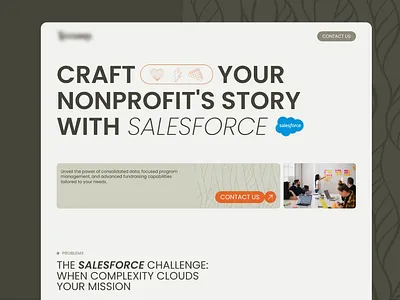 Animated Landing Page Design | Salesforce Company Website animated website animation app benefit section concept dailyui design footer graphic design hover illustration inspiration landing page salesforce salesforce agency smart animate ui