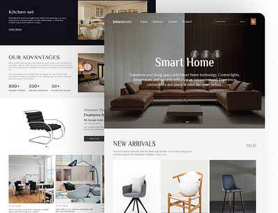 Furniture website landing page design ecommerce ecommercewebsite figma furniture furniture design furniture store furniture web design furniture website furniturelandingpage interior website landingpage online shop product design uidesign uiux user interface ux design web design