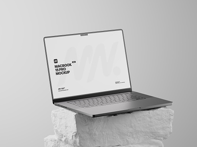 Free Macbook Pro On White Rock Mockup apple device mockup apple macbook mockup apple mockup free macbook mockup free macbook mockups free mockup free mockups free psd laptop mockup macbook mockup macbook pro mockup macbook pro mockups uiux mockup