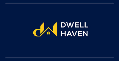 Letter DW house logo animation branding dw graphic design logo simple