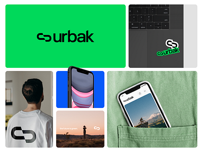 Urbak - Product Design and Rebranding branding ecommerce environment figma geneva green logo rebrand refurbished smartphone sustainable switzerland symbol ui ux visual identity web design web development webflow