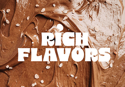 Rich Flavors brand identity branding dribbble graphic design logo ux